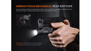 Fenix GL19R V2.0 - Lanternă Tactică pentru Pistol - 1200 Lumeni - 420 Metri